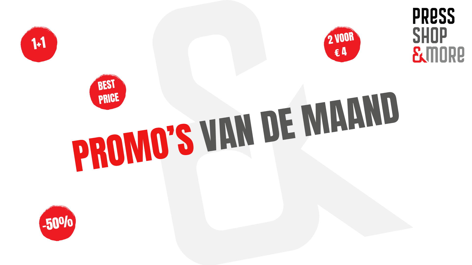 Promo's van de maand